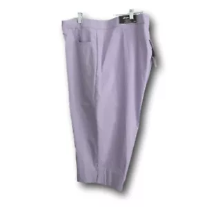ALFRED DUNNER Woman (24W) Allure Capri Lavender NWT $52.20 - Picture 1 of 3