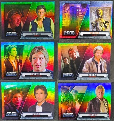 HAN SOLO 2016 Star Wars Evolution Foil 40 - 45 - Image 1 of 2