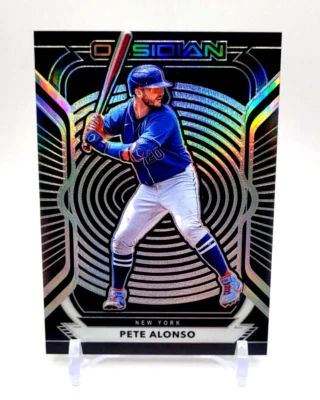 Pete Alonso 2021 Panini Obsidian Chronicles #12 New York Mets MLB - Image 1 of 4