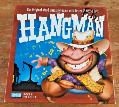 Hangman Board Game 2003 Parkers Brothers Word Game Complete - Image 1 of 4
