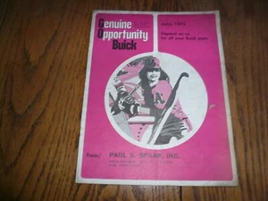 1975 Buick Genuine Opportunity Magazine - June - Vintage - Picture 1 of 5