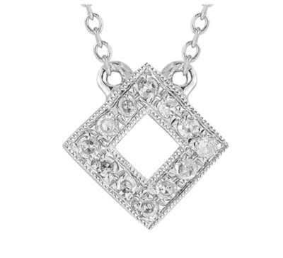 Dana Rebecca Designs Sylvie Rose Medium Diamond Necklace 14K Yellow Gold - Image 1 of 4