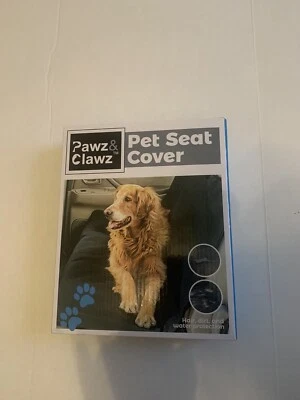 NIB! Pawz & Clawz Pet Seat Cover Hair, dirt & water protection! Approx 57" X 57" - Image 1 of 2