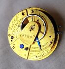pocket watch movement spares or repair MASSEY 1 Great Balance And Lever 1830