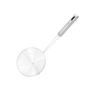 Stainless Steel Mesh Skimmer Strainer Food Strainer Mesh Ladle Spoon Skimmer - Picture 1 of 8