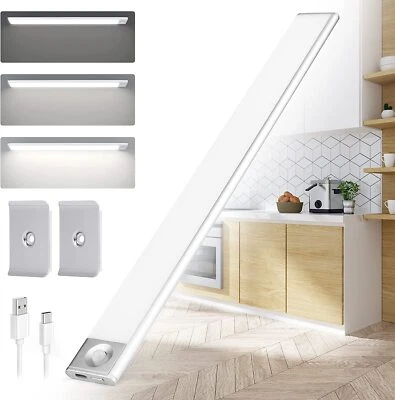 LUCE CON SENSORE DI MOVIMENTO Striscia Led luce per armadio sotto pensile - Immagine 1 di 4