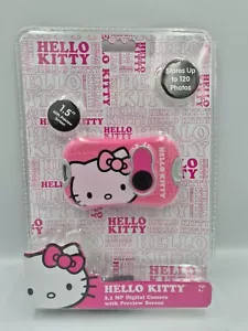 Fotocamera digitale Hello Kitty vintage Sanrio rosa Sakar 2,1 MP modello 92009 - Foto 1 di 12