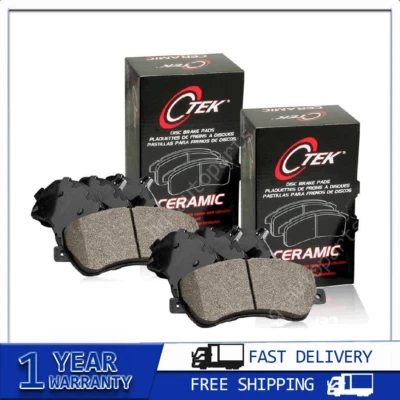 Centric Front + Rear Ceramic Brake Pads 2SET Fits Ford Edge 2011 2012 2013 2014 - Image 1 of 4