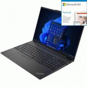 Lenovo ThinkPad E16 Gen 1 21JN0073US 16  Notebook - WUXGA -  + Microsoft 365 Bun