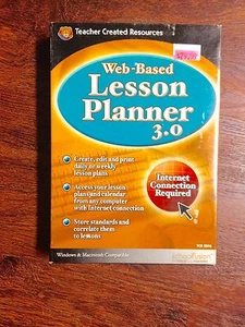Web Based Lesson Planner 3.0 by teacher created resources TCR 5096 NEW - Picture 1 of 1