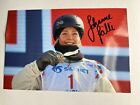 Autograph Johanne Killi Freestyle Skier Norway Gold Winter X Games 2017 Signed