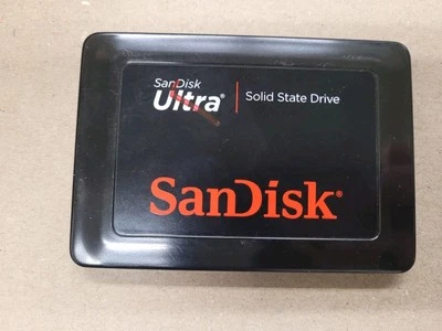 SanDisk Ultra  120GB TLC SATA 2.5" Internal SSD - Black  WIPED - Image 1 of 2
