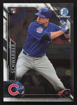 Карта дебютанта 2016 Bowman Chrome Кайла Шварбера RC NO31 - Изображение 1 из 2