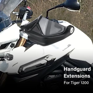 Tiger1200 1 Pair Hand Guard Kit For Tiger 1200 -2021 HandGuards Extensions - Picture 1 of 15