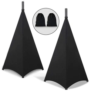 Lautsprecherständer Abdeckung - DJ-Tasche mit 360 Grad Abdeckung, Lautsprecher Stativ Scrim Cover... - Bild 1 von 7