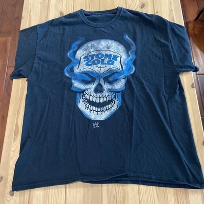 Camiseta Moderna Stone Cold Steve Austin 3:16 Calavera Fumadora Para Hombre XL Foto 1 de 4