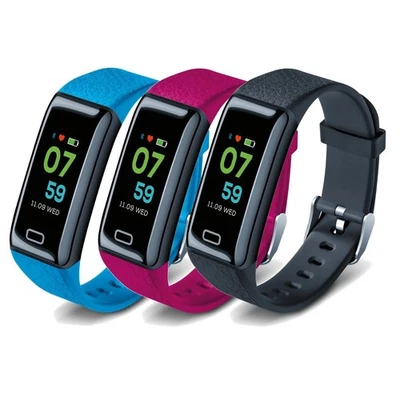 Aktivitätssensor SAS 88 Fintnessarmband Uhr Smart Watch Armband Pulsmesser - Bild 1 von 4