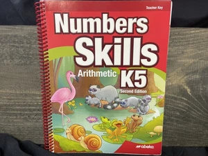 Numbers Skills K5 Teacher Key second ed - Picture 1 of 1