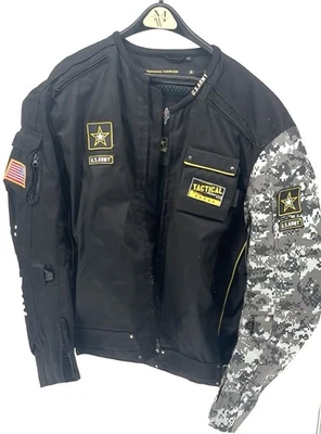 Chaqueta táctica de motocicleta del ejército de Estados Unidos (2XL) - Power Trip blindada Foto 1 de 4