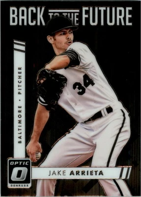 2016 Donruss Optic Back to the Future #8 Jake Arrieta - BB - Image 1 of 2