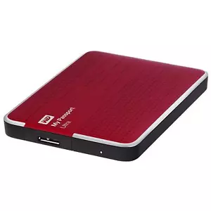 Red 1TB Western Digital My Passport Ultra Portable Hard Drive USB 3.0 WD wb - Picture 1 of 1