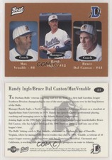 1996 Best Durham Bulls Brown Max Venable Randy Ingle Bruce Dal Canton #21