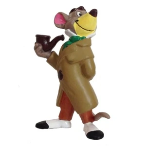 The Great Mouse Detective Basil with Pipe rare bullyland disney movie figurine - Picture 1 of 3