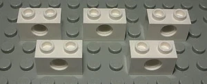 Lego Technic Lochstein 1x2 Weiss 5 Stück - Bild 1 von 1