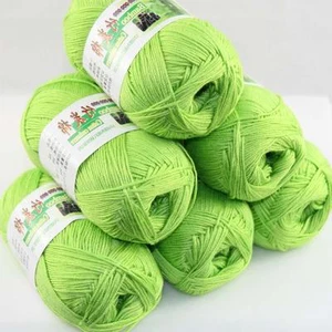 Sale Lot 6 Balls x50g Soft Bamboo Cotton Baby Wrap Hand Knitting Crochet Yarn 09 - Picture 1 of 4
