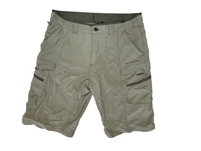 Pantalones Cortos Carga ExOfficio Para Hombre Talla 38 Verde Claro Nailon Viaje Senderismo Pesca Foto 1 de 4