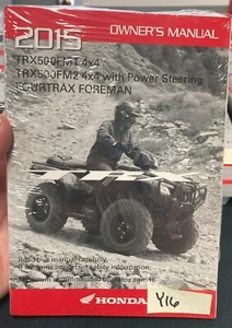 NEW OEM HONDA 2015 FOURTRAX FOREMAN TRX500FM1 TRX500FM2 OWNER'S MANUAL - Picture 1 of 1