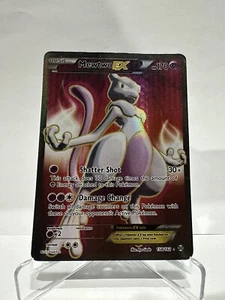 Mewtwo EX 158/162 Holo FULL ART Pokemon Breakthrough LP/HP ✅ - Picture 1 of 5