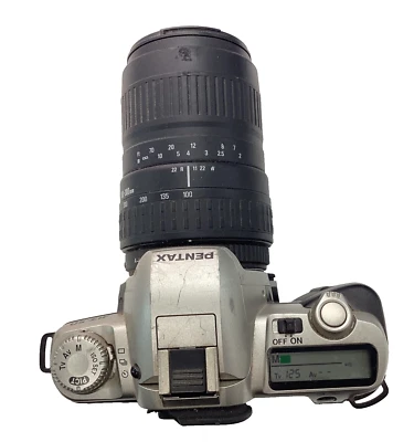 Pentax MZ-50 Film Camera (Turns On But Read Description / Sold As Is) - Image 1 of 4