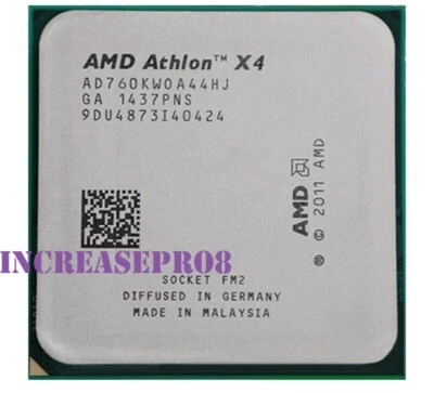 AMD Athlon X4 760K Processor 3.8GHz Socket FM2 CPU 100W 1600MHz - Image 1 of 4