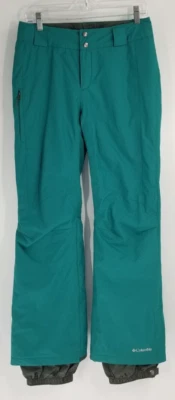 Pantalones de nieve Columbia para mujer talla S pequeños verde azulado y gris Foto 1 de 4