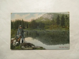 The Bear Hunt Hunting  1913 Postcard - Picture 1 of 2