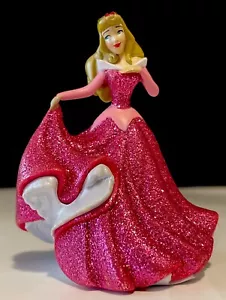 Disney Principessa Aurora Bella Addormentata Sparkle Figura Glitter 3,75”T Vietnam - Foto 1 di 10