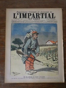 L'IMPARTIAL DE L'EST (genre Le Rire) Juin 1903 ill. Benjamin Rabier A.GUILLAUME - Picture 1 of 3
