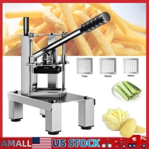 Neu Pommes Frites Schneider Kartoffel Pommes Schneider Würfelschneider kommerziell Restaurant USA - Bild 1 von 13