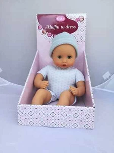 Götz-Puppen Muffin to Dress Puppe - 33 cm große Babypuppe mit blauen Schlafaugen - Bild 1 von 1