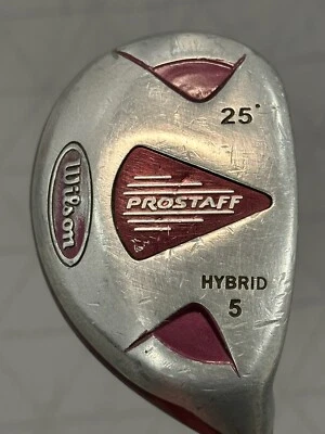 Wilson Pro Staff 25° 5 Hybrid Pro Staff Damas Flex Grafito 37 3/4"" Mano derecha Foto 1 de 4