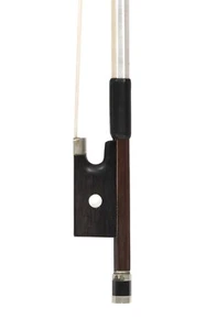 Antique French violin bow, École Bazin, Mirecourt ca. 1900 (certificate) - Picture 1 of 5