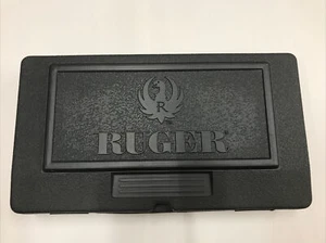 RUGER MKIII4 22lr Factory Black Plastic Hard Case ~ Excellent - Picture 1 of 4