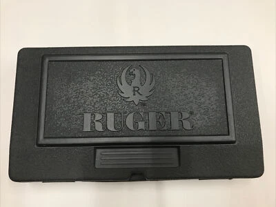 RUGER  MKIII4 22lr Factory Black Plastic Hard Case ~ Excellent  - Image 1 of 4