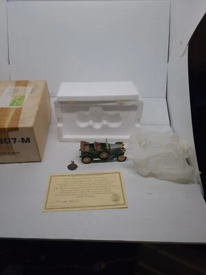 MATCHBOX DIECAST MODEL CAR YMS07-M 1914 PRINCE HENRY VAUXHALL GREEN As New + COA - Image 1 of 4