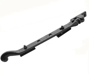 10" Wirbelmuster Fensterstrebe in schwarz Gusseisen (JAB34) - Bild 1 von 1