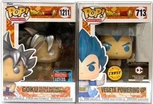 Funko Pop! Juego de 2 cáliz exclusivo DBS VEGETA PU CHASE & GOKU NYCC 2022 #1211 - Imagen 1 de 5