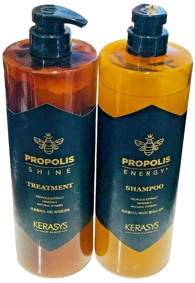 KERASYS Propolis Honey Bee Glue Shampoo+Treatment 1000 ml [Made in KOREA] - Image 1 of 1