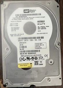 WESTERN DIGITAL HARD DRIVE CAVIAR SE 250GB WD2500JS-75NCB3 - Bild 1 von 1