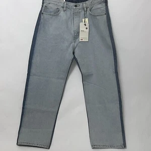 Nuevos Jeans Levis Fuertes Sueltos 36 X 32 Skateboarding Empalmados Dos Tonos Divididos Denim - Imagen 1 de 13